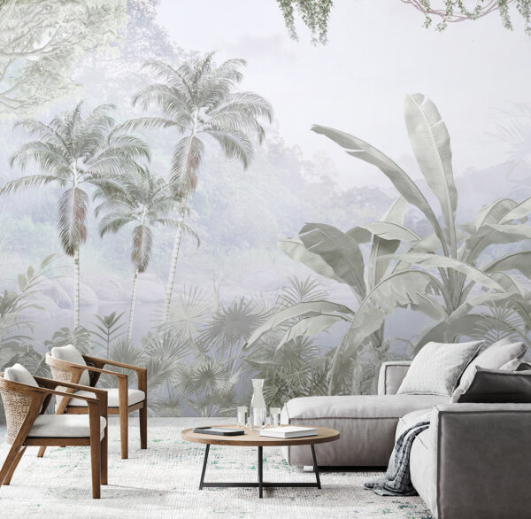 Group of palm trees Wall murals Group of palm trees