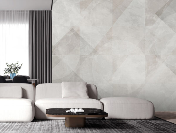 White and grey background Wall murals White and grey background