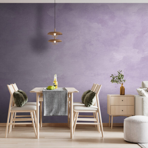 Purple background with white spots Wall murals Purple background with white spots