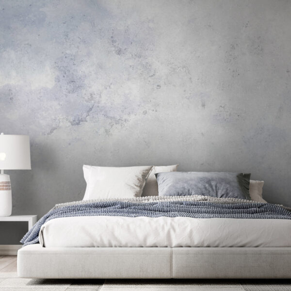 Textured blue and white abstract pattern Wall murals Textured blue and white abstract pattern