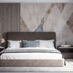 Wall murals Textured abstract geometric pattern design