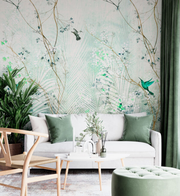 Bird flying in the air Wall murals Bird flying in the air