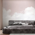 Wall murals White cloud in the sky