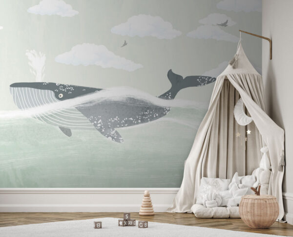 Shadow of a bird Wall murals Shadow of a bird