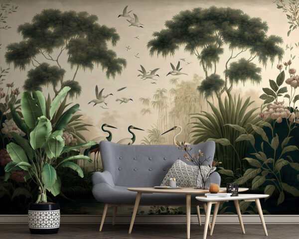 Bird flying in the sky Wall murals Bird flying in the sky