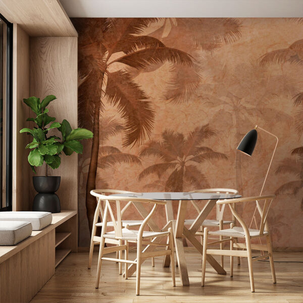 Wall murals Wall murals Palm tree on a paper (SKU: u94404)