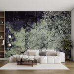 Wall mural Intricate patterns with abstract design