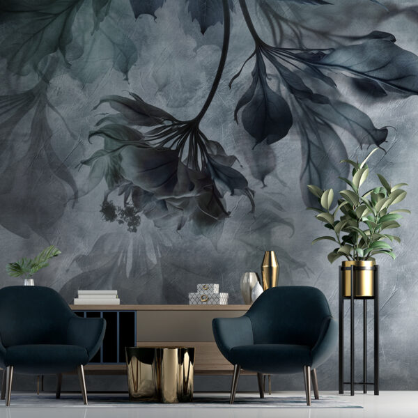 Wall mural Wall mural Mystical leaves in soft focus (SKU: u93927v1)