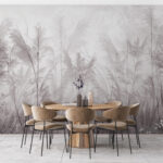 Wall murals Whispering reeds in the wind.