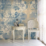 Wall murals Vintage abstract floral pattern design