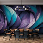 Wall murals Vibrant hues in nature’s embrace