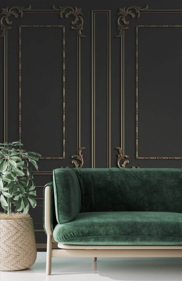 Elegant architectural wall design elements Wall murals Elegant architectural wall design elements