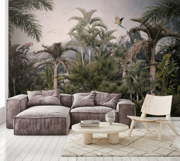 Wall murals Wall murals Bird on a branch (SKU: u72413)