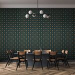 Wall murals Pattern of circles and lines