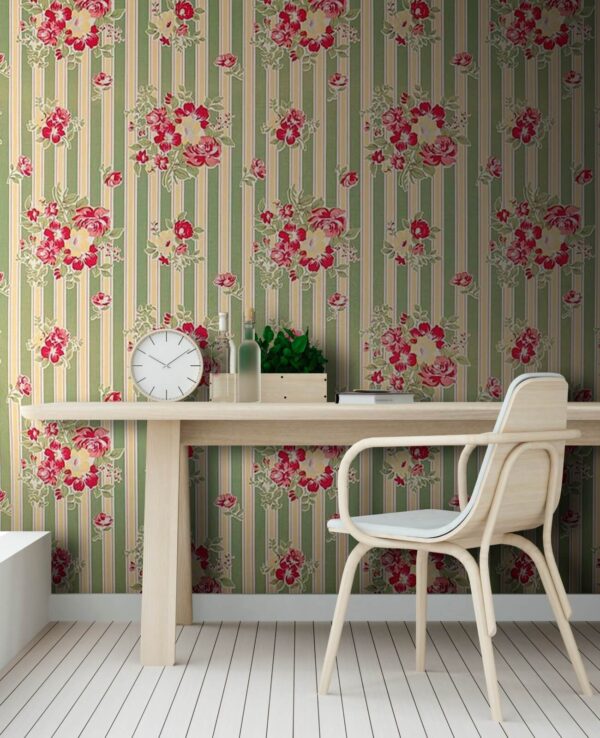 Wallpaper with flowers on it Wall murals Wallpaper with flowers on it