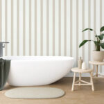 Wall murals Beautiful pattern in soft hues.