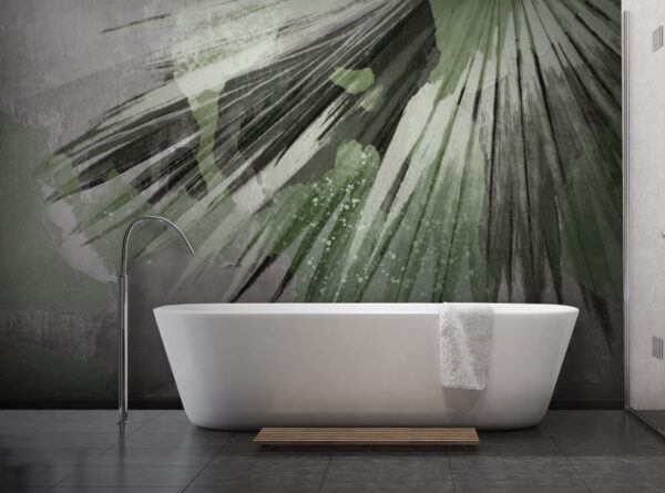 Nature-inspired artistic palm design Wall murals Nature-inspired artistic palm design