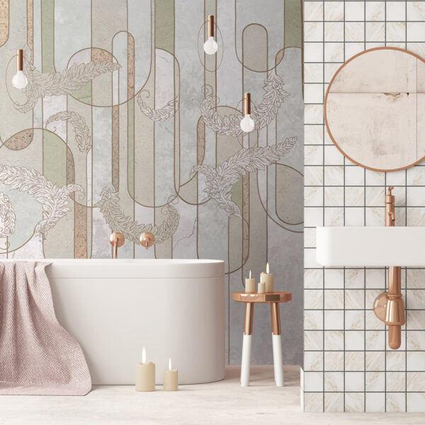 Wallpaper with a pattern Wall murals Wallpaper with a pattern