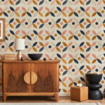 Wall murals Pattern of colorful circles and dots