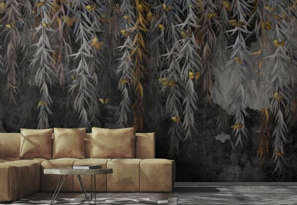 Whispers of nature in muted tones Wall murals Whispers of nature in muted tones
