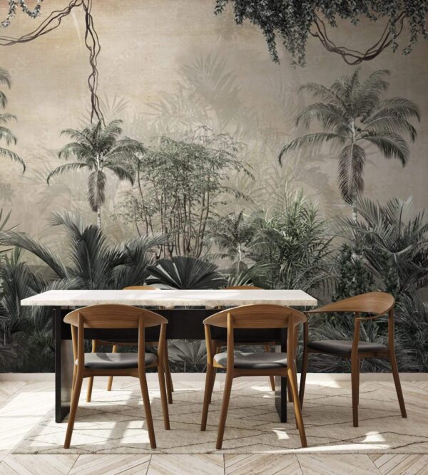 Group of trees and plants Wall murals Group of trees and plants