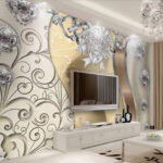 Wall murals Elegant design with intricate details
