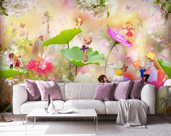 Cartoon of a fairy Wall murals Cartoon of a fairy