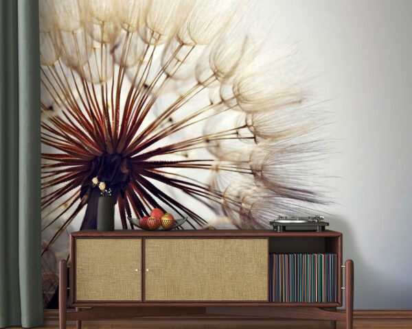 Delicate seeds ready to disperse Wall murals Delicate seeds ready to disperse