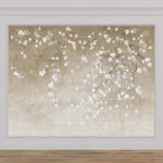 Wall murals Delicate blossoms on elegant branches.