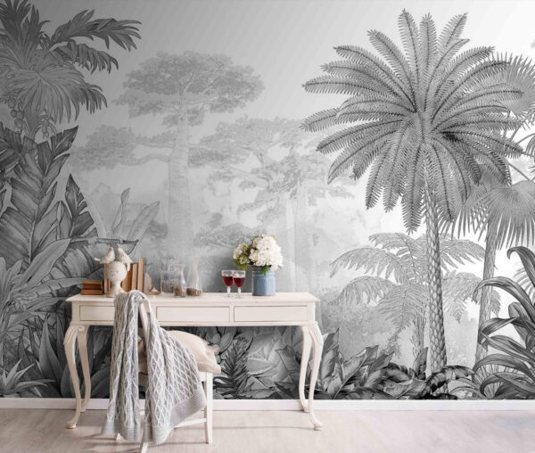 Group of palm trees Wall murals Group of palm trees