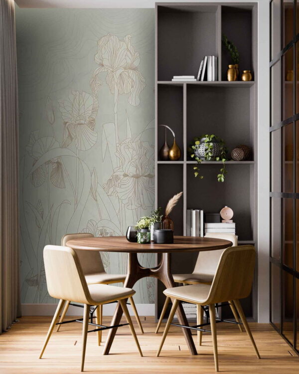 Whispers of nature in soft hues Wall murals Whispers of nature in soft hues