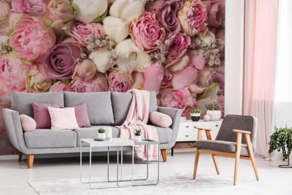 Delicate petals in perfect harmony Wall murals Delicate petals in perfect harmony