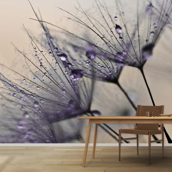 Wall murals Blurry image of a bird