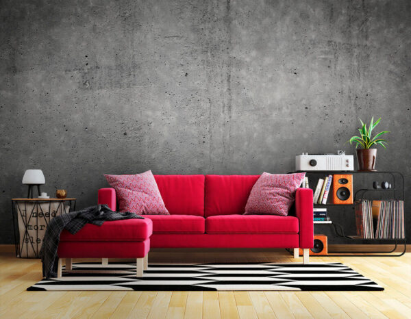 Gray textured cement wall surface Wall murals Gray textured cement wall surface