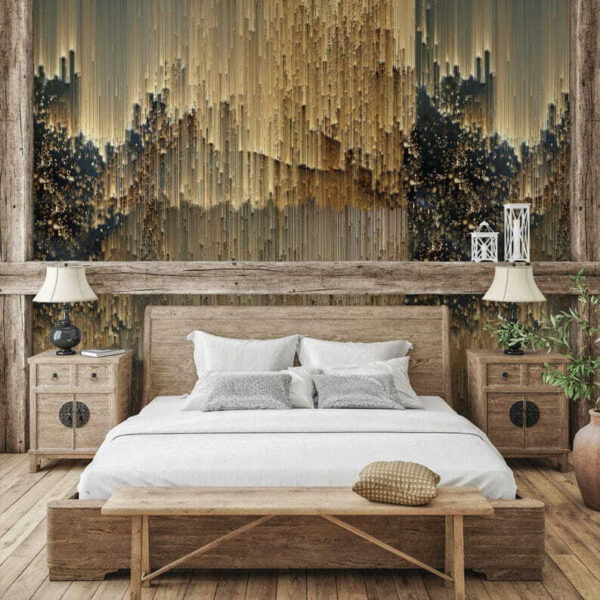 Abstract vertical lines and textures Wall murals Abstract vertical lines and textures