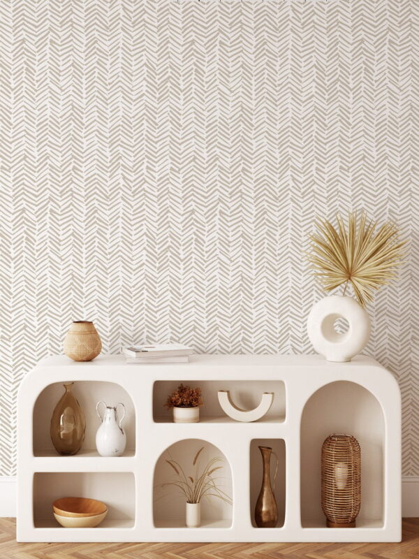 White and brown pattern Wall murals White and brown pattern
