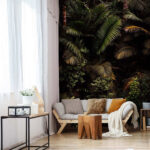 Wall murals Group of palm trees