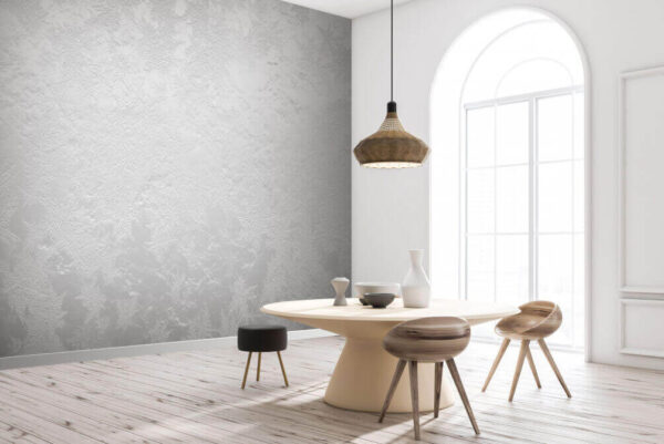 White surface with frost on it Wall murals White surface with frost on it