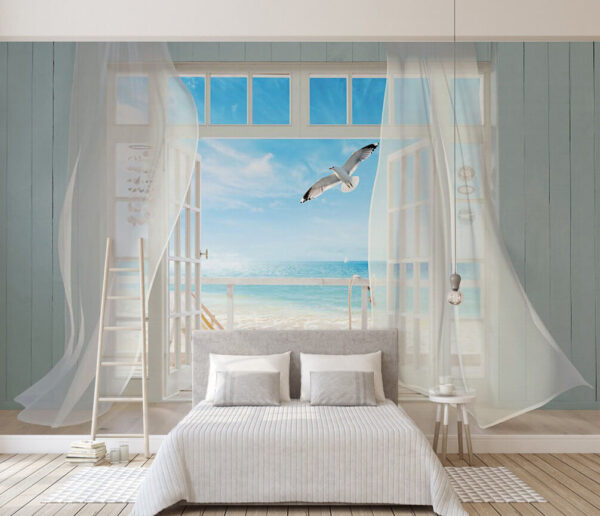 Bird flying in the sky Wall murals Bird flying in the sky