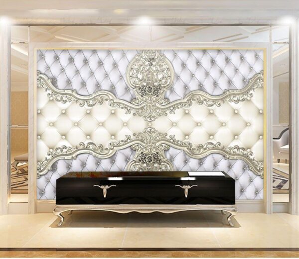 Ornate design with elegant textures Wall murals Ornate design with elegant textures