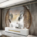 Wall murals Bird flying in the sky