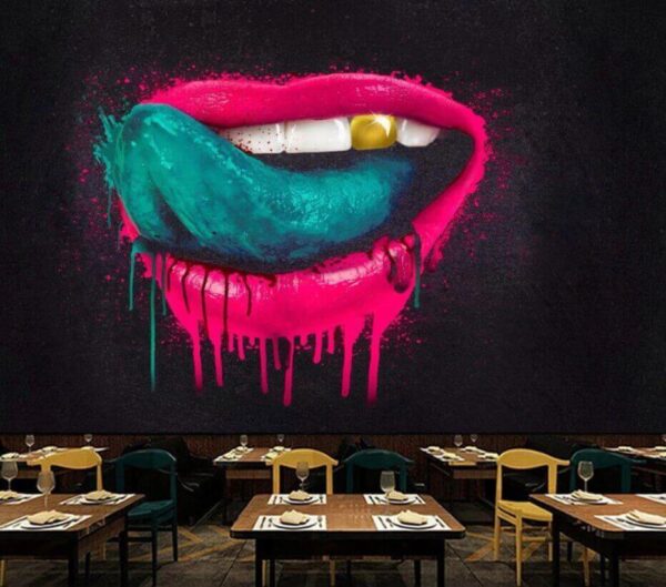 Bold Colors and Playful Attitude Wall murals Bold Colors and Playful Attitude