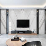 Wall murals Elegant marble design with subtle lines