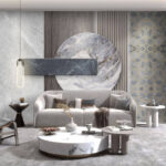 Wall murals Elegant textures in modern design