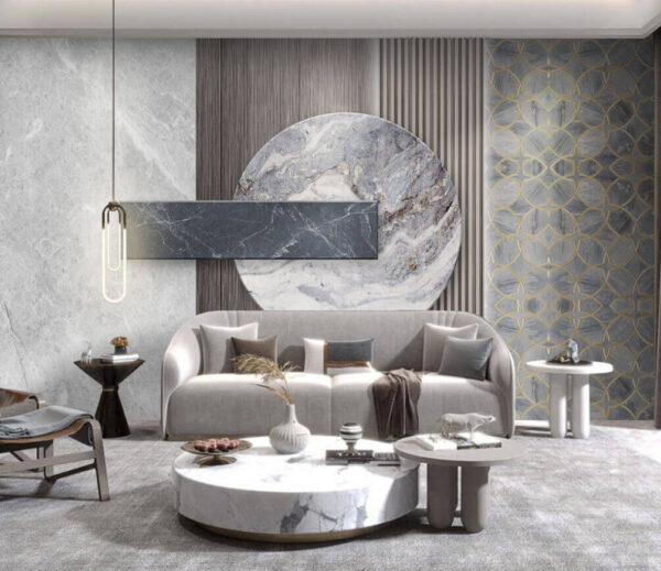 Elegant textures in modern design Wall murals Elegant textures in modern design