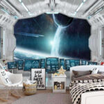 Wall murals Screenshot of a computer