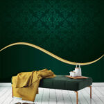 Wall murals Elegant design with rich patterns