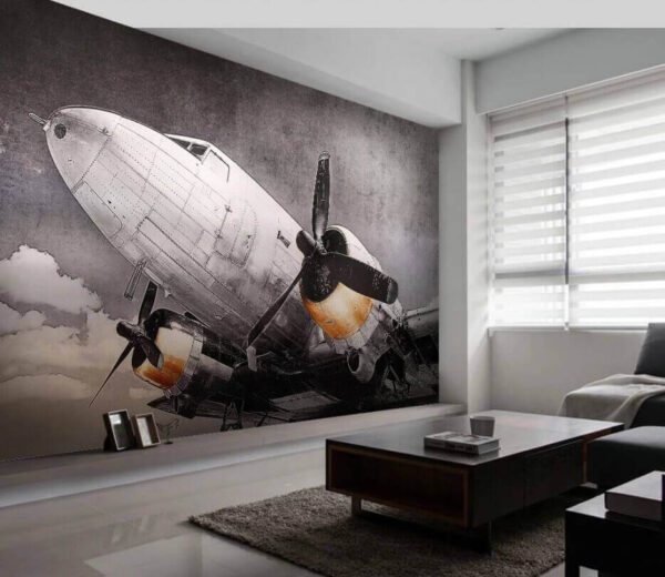 Plane with propellers Wall murals Plane with propellers