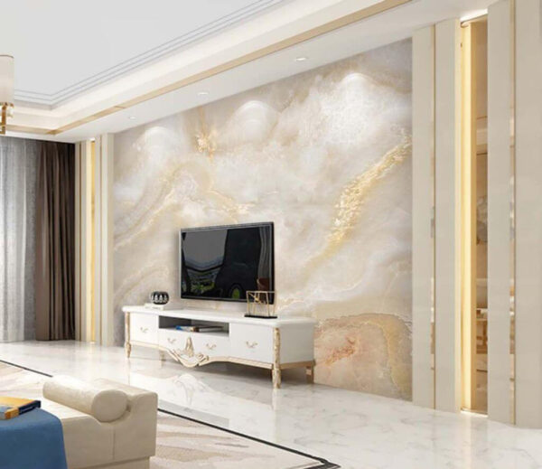 Wall murals Wall murals Elegant marble texture with gentle hues (SKU: u20722)