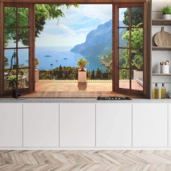 Wall murals Wall murals Plant in a pot (SKU: u18229)